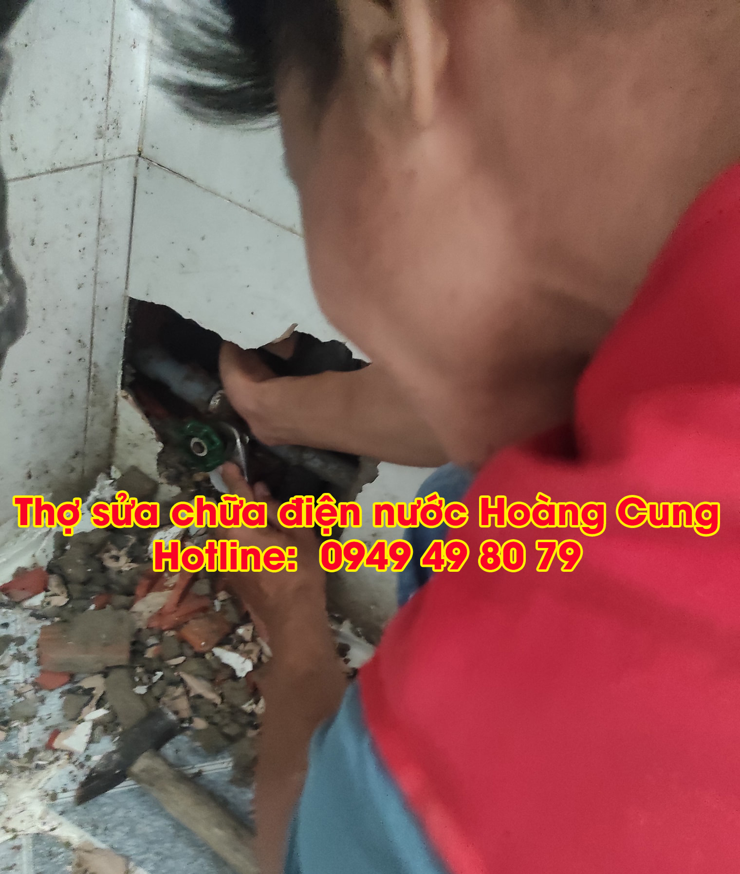 Thợ sửa ống nước Hoàng Cung